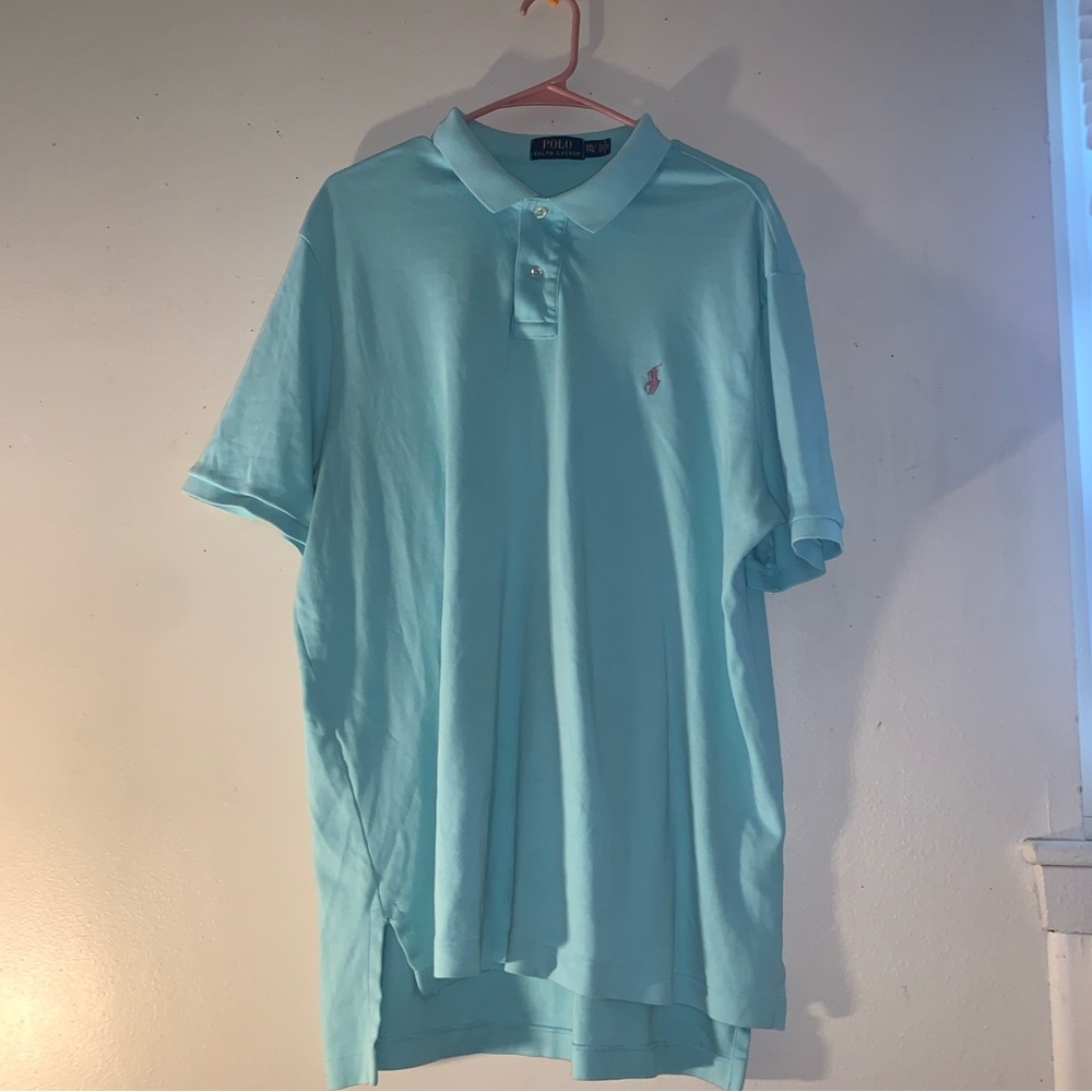 Polo Ralph Lauren Mint Green Polo Size XXL